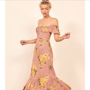 Reformation Butterfly Dress Size 6 “Gwenyth”